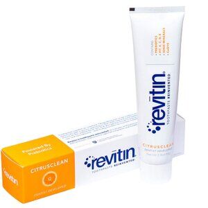 2 for 1:  Revitin, All Natural, Prebiotic Toothpaste!
